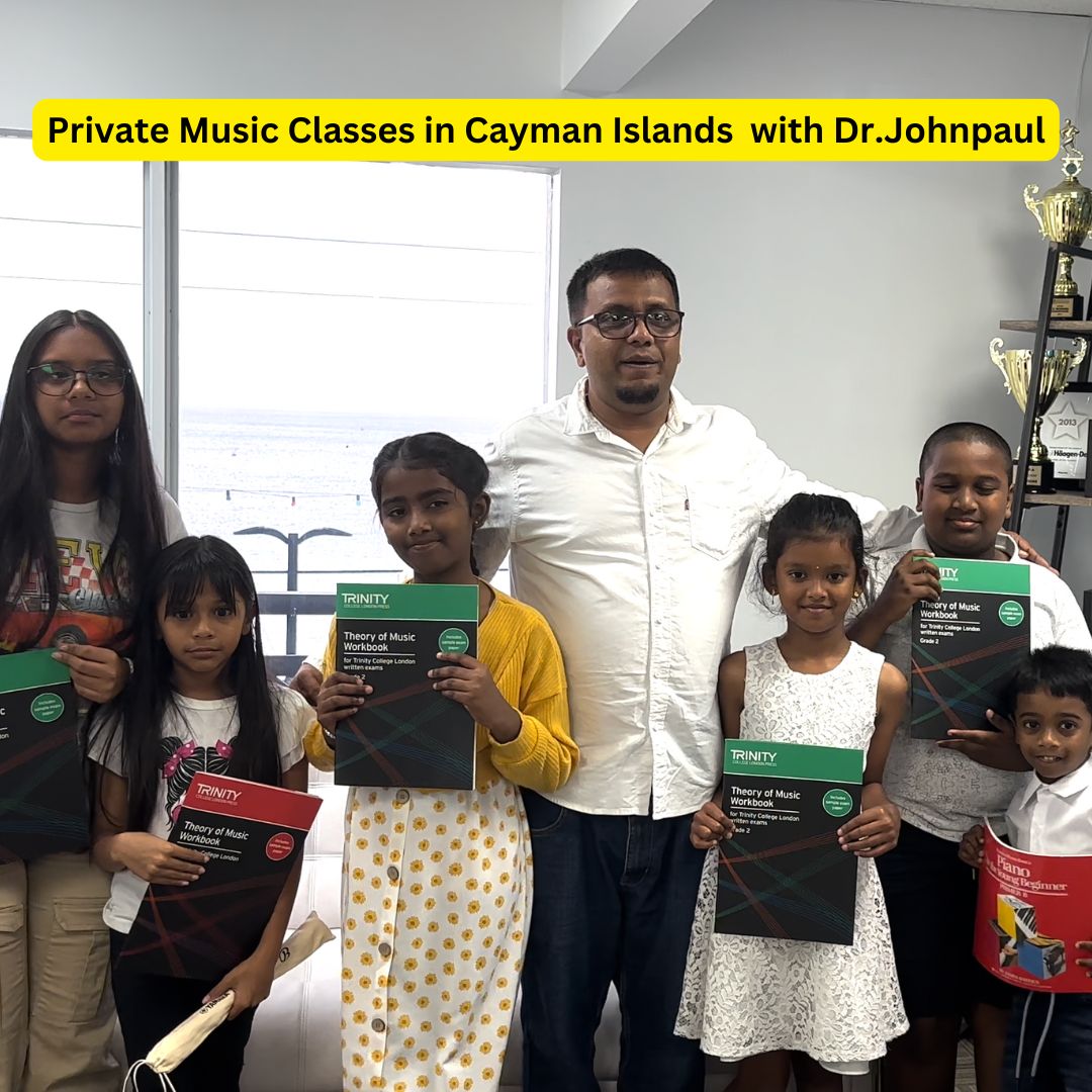 Private Music classes in Cayman Islands 