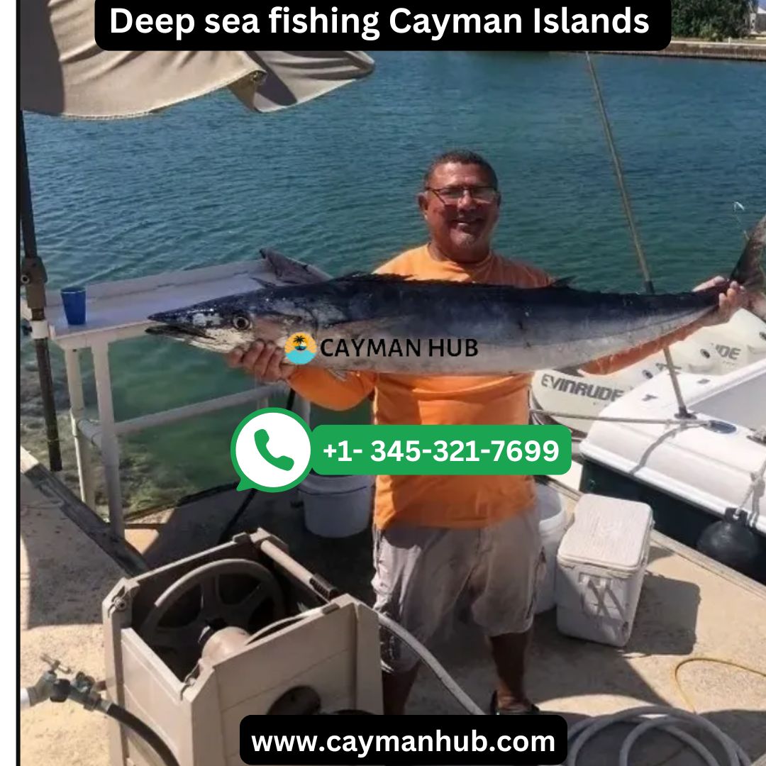 Deep sea fishing in Cayman Islands