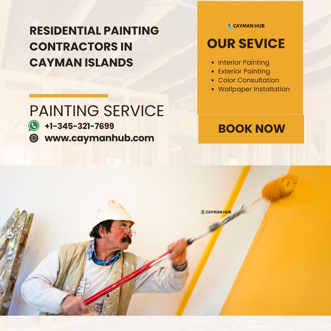 Residential painting contractors in Cayman Islands