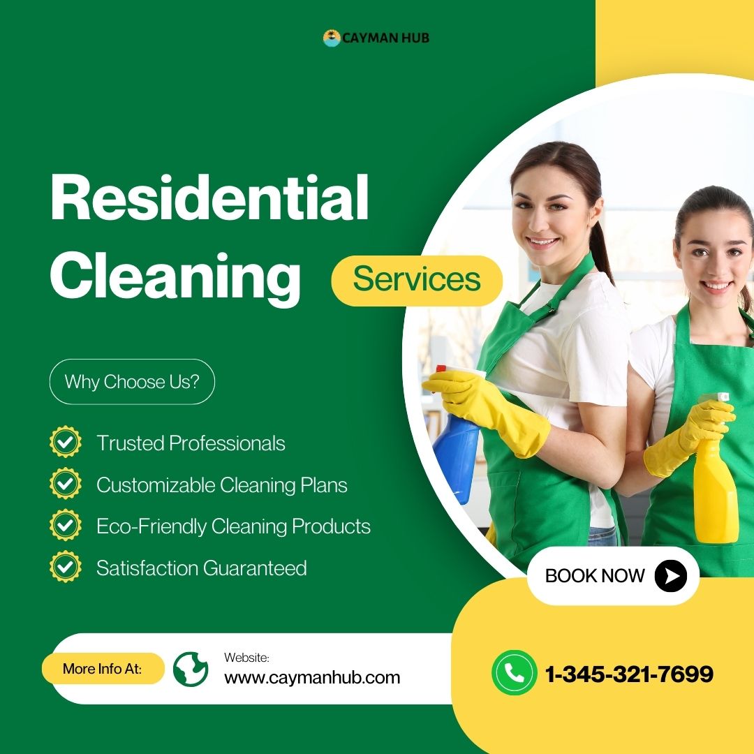 Residential cleaning services Cayman Islands